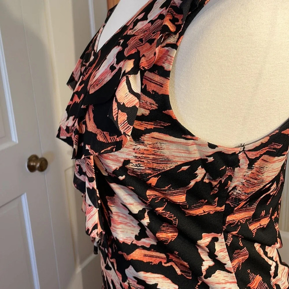🌺 Style and Co sleeveless floral Size L 🌺 - Picture 6 of 8